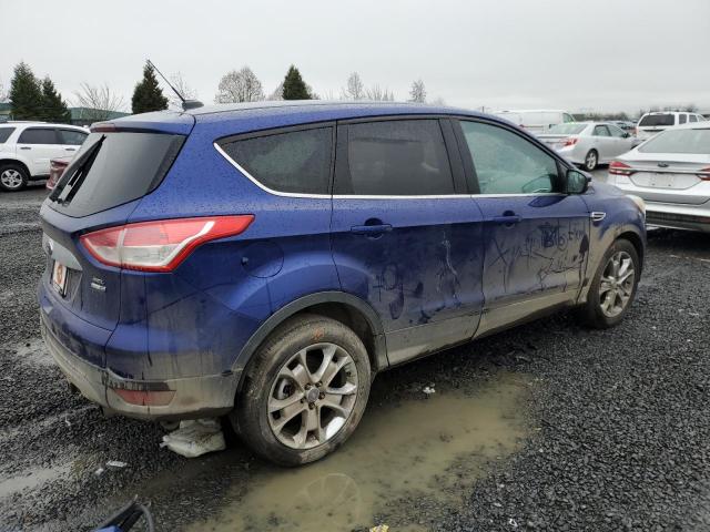 1FMCU9H92DUC47278 - 2013 FORD ESCAPE SEL BLUE photo 3