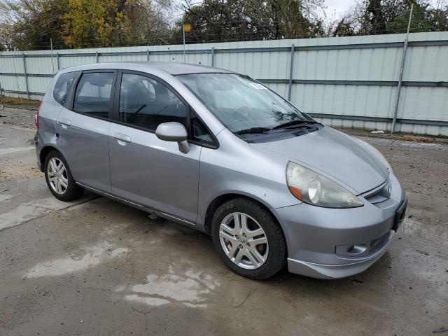 JHMGD37608S013084 - 2008 HONDA FIT SPORT SILVER photo 4