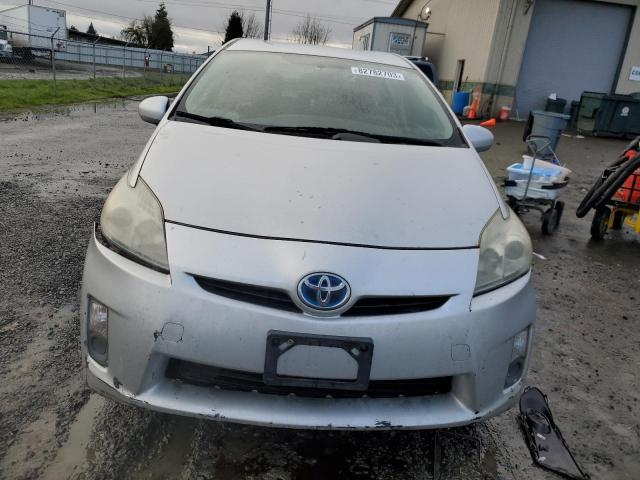 JTDKN3DU5A0065761 - 2010 TOYOTA PRIUS SILVER photo 5