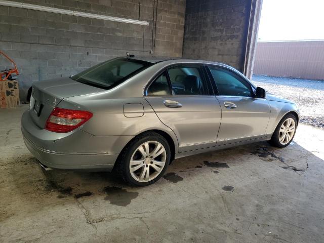WDDGF81XX9R061104 - 2009 MERCEDES-BENZ C 300 4MATIC SILVER photo 3