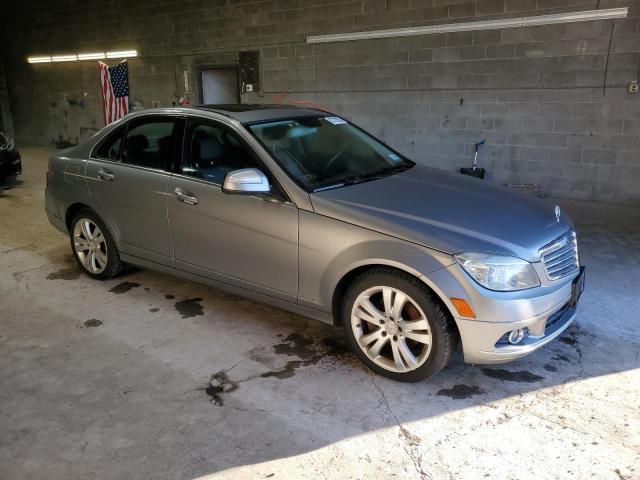 WDDGF81XX9R061104 - 2009 MERCEDES-BENZ C 300 4MATIC SILVER photo 4