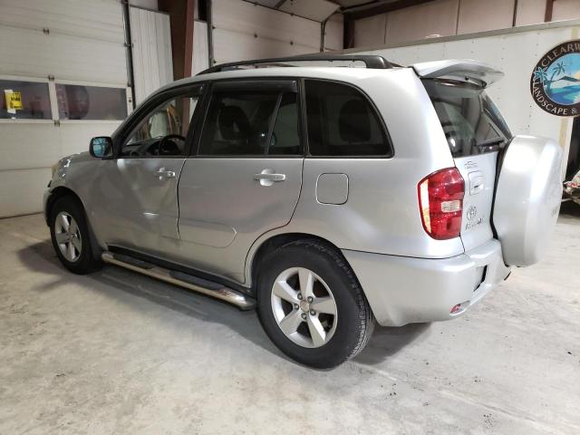 JTEHD20V050039401 - 2005 TOYOTA RAV4 SILVER photo 2