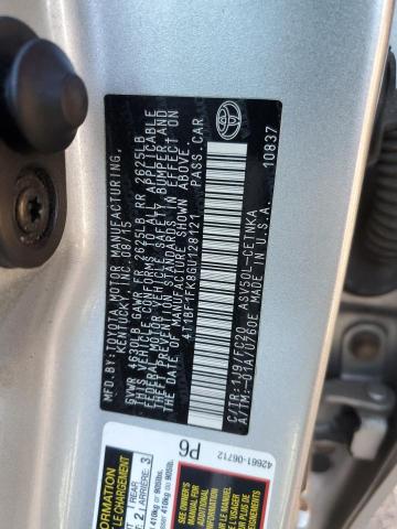 4T1BF1FK8GU128121 - 2016 TOYOTA CAMRY LE SILVER photo 13