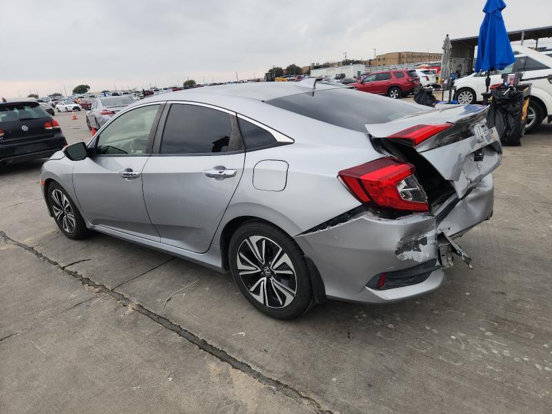 JHMFC1F34JX009798 - 2018 HONDA CIVIC EX SILVER photo 2