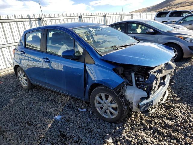 VNKKTUD33HA074540 - 2017 TOYOTA YARIS L BLUE photo 4