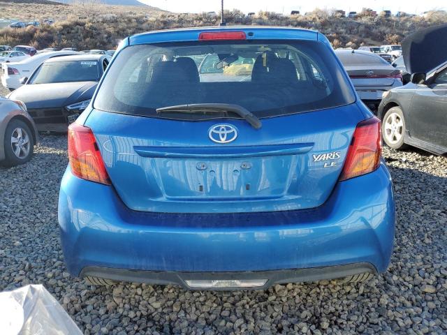 VNKKTUD33HA074540 - 2017 TOYOTA YARIS L BLUE photo 6