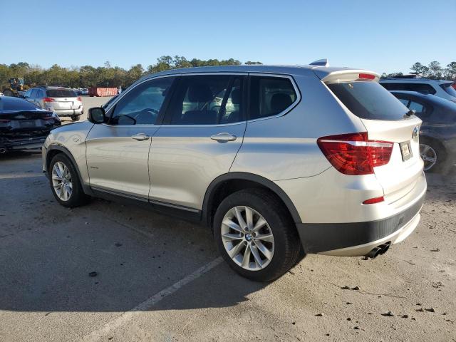 5UXWX9C59E0D28673 - 2014 BMW X3 XDRIVE28I SILVER photo 2