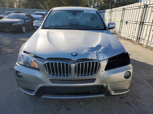 5UXWX9C59E0D28673 - 2014 BMW X3 XDRIVE28I SILVER photo 5