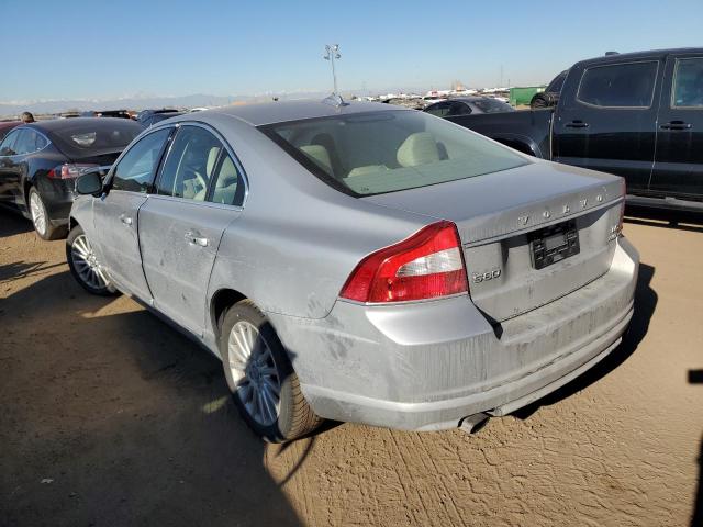 YV1902AH8C1155170 - 2012 VOLVO S80 T6 SILVER photo 2