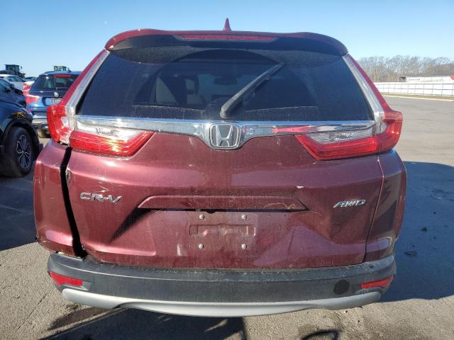 2HKRW2H8XKH650794 - 2019 HONDA CR-V EXL RED photo 6