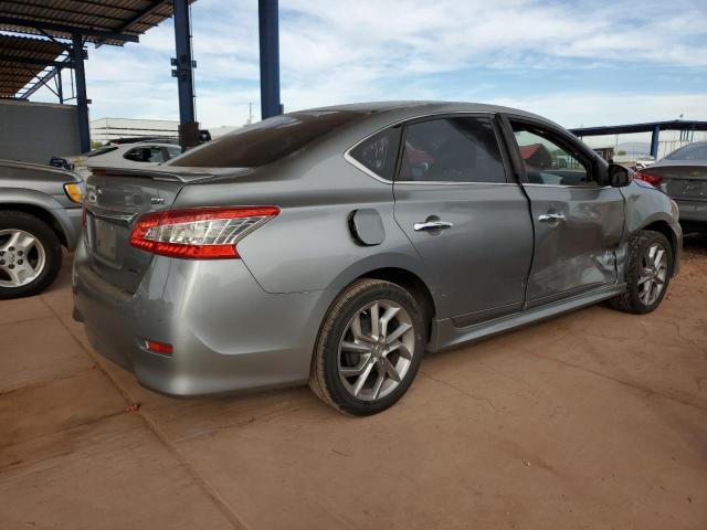 3N1AB7AP4EY310672 - 2014 NISSAN SENTRA S 灰色 照片 3