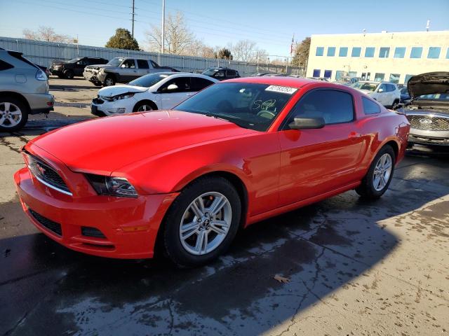 1ZVBP8AM5E5254735 - 2014 FORD MUSTANG RED photo 1