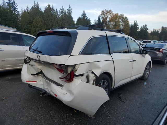 5FNRL5H68DB023604 - 2013 HONDA ODYSSEY EXL თეთრი ფოტო 3