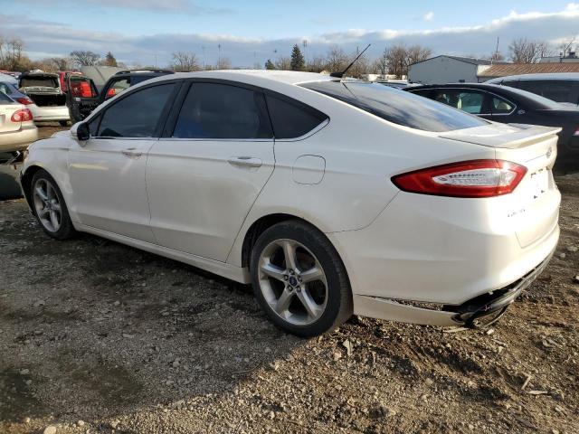 3FA6P0H97DR377199 - 2013 FORD FUSION SE WHITE photo 2