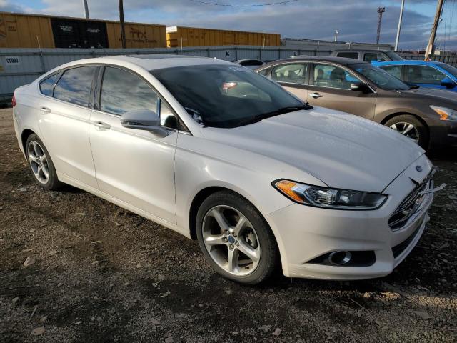 3FA6P0H97DR377199 - 2013 FORD FUSION SE WHITE photo 4