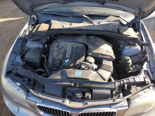 WBAUC9C51BVM11074 - 2011 BMW 135 I SILVER photo 11