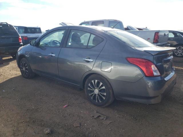 3N1CN7AP7KL845780 - 2019 NISSAN VERSA S GRAY photo 2