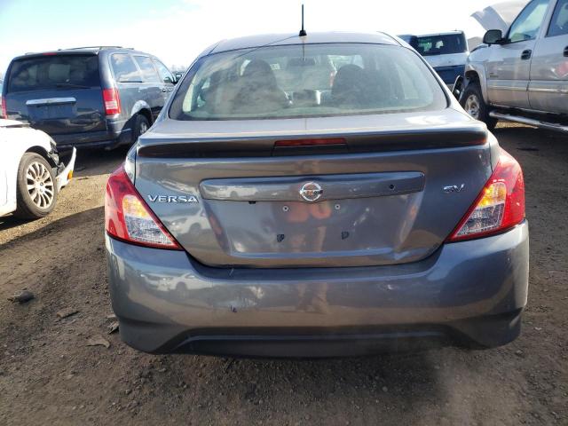 3N1CN7AP7KL845780 - 2019 NISSAN VERSA S GRAY photo 6