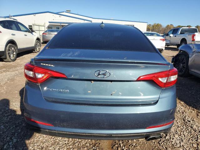 5NPE24AF1HH451530 - 2017 HYUNDAI SONATA SE ლურჯი ფოტო 6
