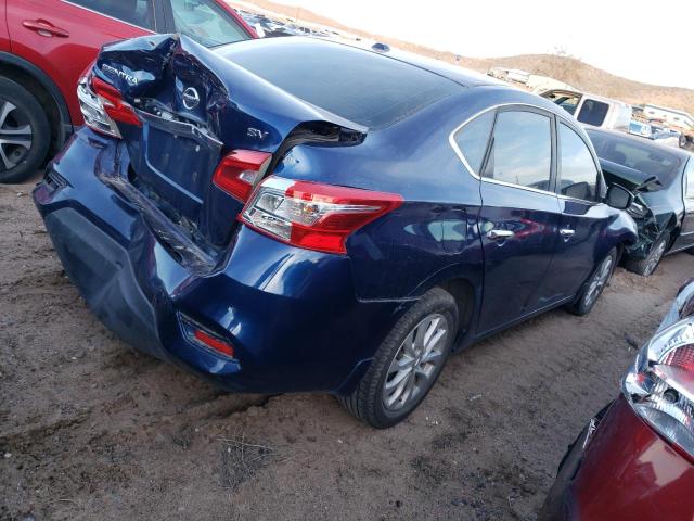 3N1AB7AP5KY222547 - 2019 NISSAN SENTRA S BLUE photo 3