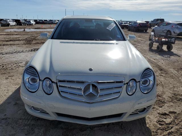 WDBUF56X17B072520 - 2007 MERCEDES-BENZ E 350 WHITE photo 5