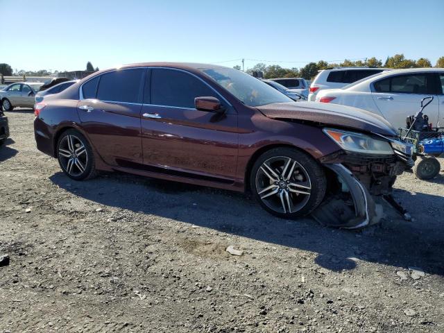 1HGCR2F50HA115724 - 2017 HONDA ACCORD SPORT იასამნისფერი ფოტო 4