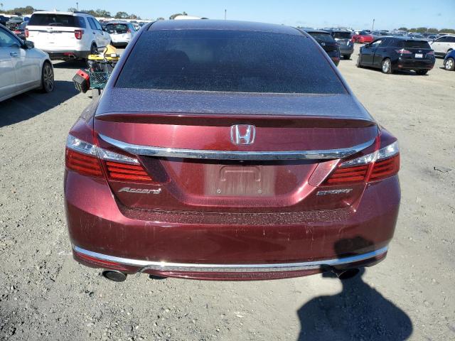 1HGCR2F50HA115724 - 2017 HONDA ACCORD SPORT იასამნისფერი ფოტო 6