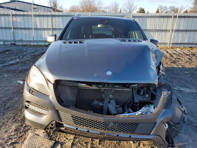4JGDA5HB8CA089084 - 2012 MERCEDES-BENZ ML 350 4MATIC BLACK photo 5