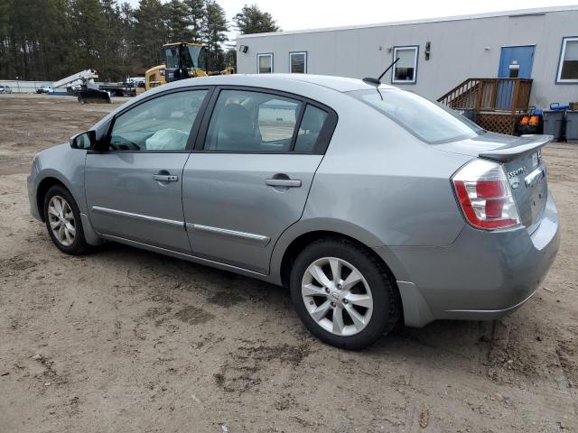 3N1AB6AP2CL646616 - 2012 NISSAN SENTRA 2.0 SILVER photo 2