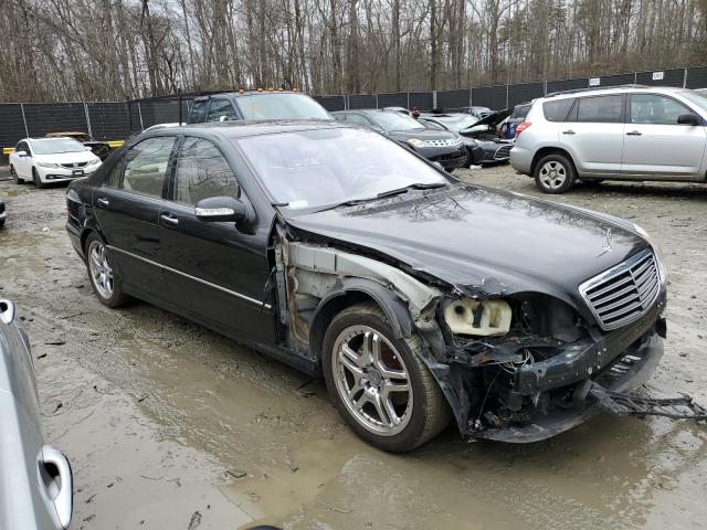 WDBNG70J26A482880 - 2006 MERCEDES-BENZ S 430 BLACK photo 4