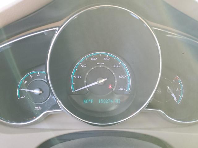 1G1ZE5EB1AF136368 - 2010 CHEVROLET MALIBU LTZ თეთრი ფოტო 9