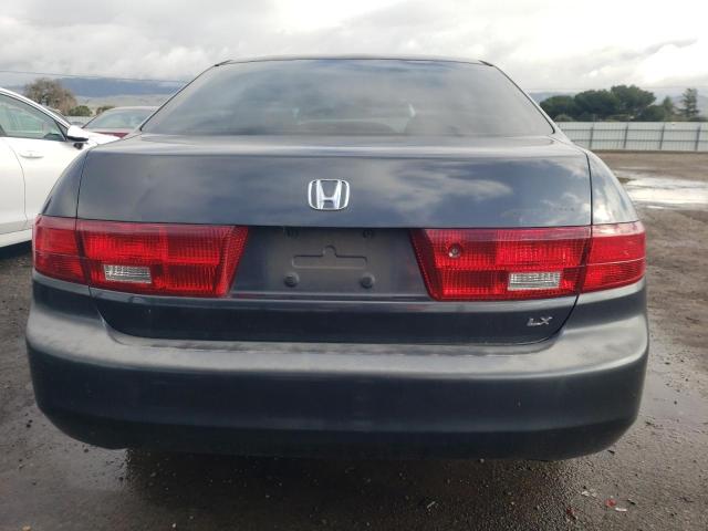 1HGCM56425A111421 - 2005 HONDA ACCORD LX GRAY photo 6