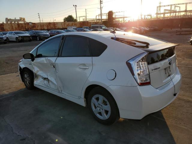 JTDKN3DU5B1393421 - 2011 TOYOTA PRIUS WHITE photo 2