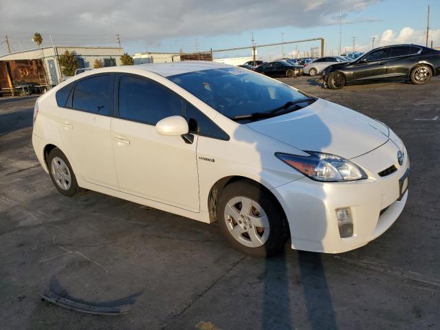 JTDKN3DU5B1393421 - 2011 TOYOTA PRIUS WHITE photo 4