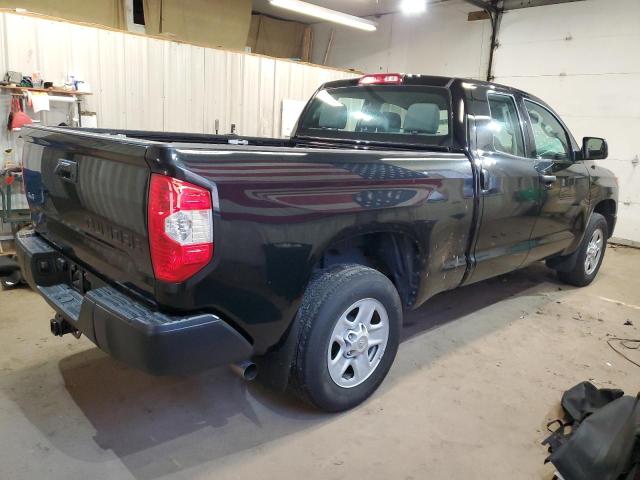 5TFUM5F15JX078687 - 2018 TOYOTA TUNDRA DOUBLE CAB SR/SR5 BLACK photo 3