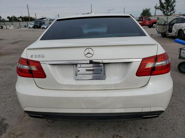 WDDHF5GB5BA376475 - 2011 MERCEDES-BENZ E 350 WHITE photo 6