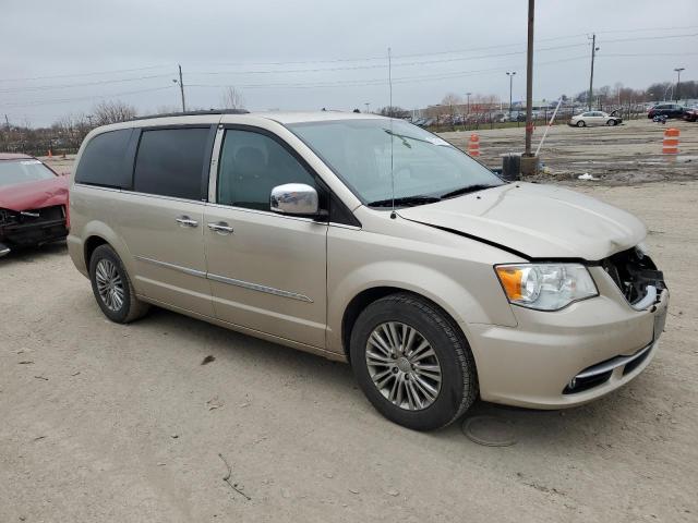 2C4RC1CG9DR809778 - 2013 CHRYSLER TOWN & COU TOURING L GOLD photo 4