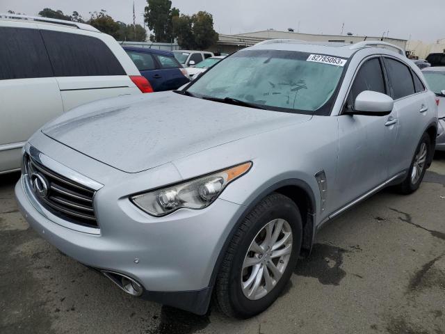 JN8CS1MW8DM174199 - 2013 INFINITI FX37 SILVER photo 1