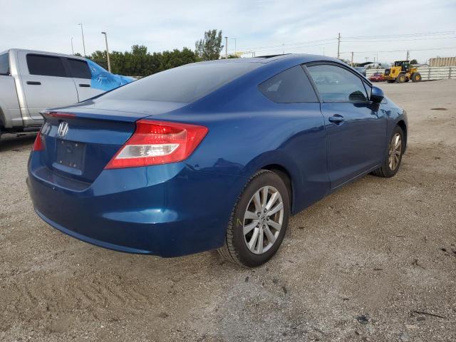 2HGFG3B8XCH502946 - 2012 HONDA CIVIC EX BLUE photo 3