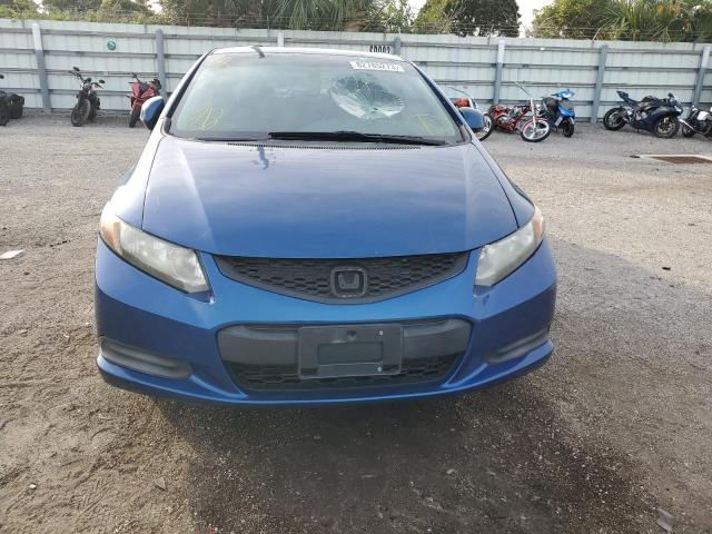 2HGFG3B8XCH502946 - 2012 HONDA CIVIC EX BLUE photo 5