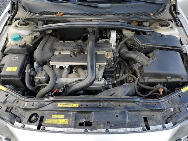 YV1SW53D942374582 - 2004 VOLVO V70 T5 TURBO SILVER photo 11