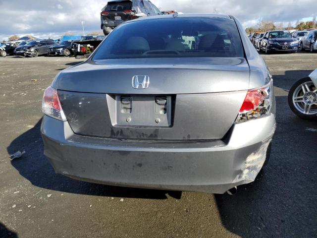 1HGCP26839A071347 - 2009 HONDA ACCORD EXL GRAY photo 6