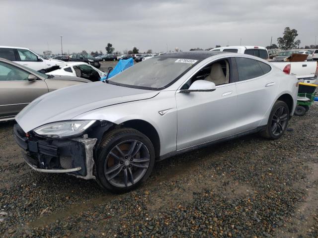 5YJSA1DN1CFS00120 - 2012 TESLA MODEL S Մոխրագույն լուսանկար 1