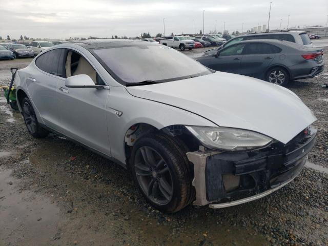 5YJSA1DN1CFS00120 - 2012 TESLA MODEL S Մոխրագույն լուսանկար 4