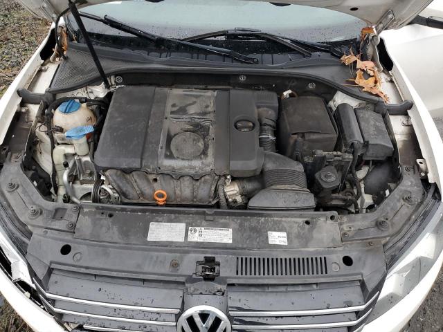 1VWAP7A34DC144816 - 2013 VOLKSWAGEN PASSAT S WHITE photo 11