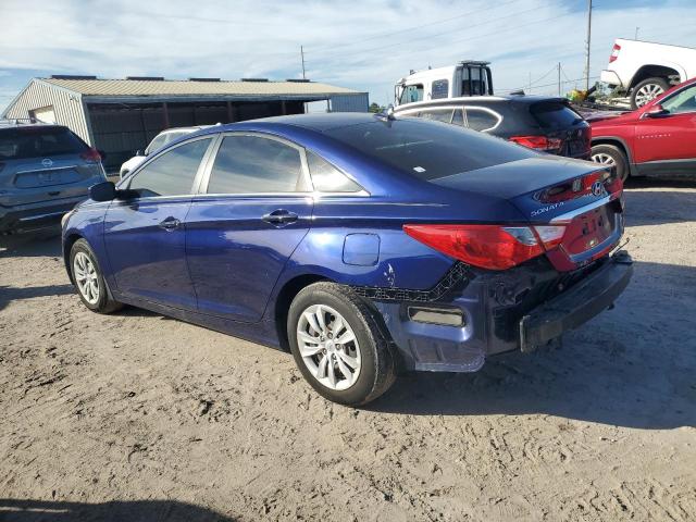 5NPEB4AC5BH250808 - 2011 HYUNDAI SONATA GLS BLUE photo 2