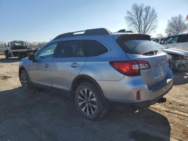 4S4BSENC3H3323449 - 2017 SUBARU OUTBACK 3.6R LIMITED SILVER photo 2