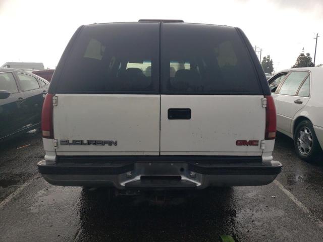 3GKEC16R4XG545119 - 1999 GMC SUBURBAN C1500 WHITE photo 6