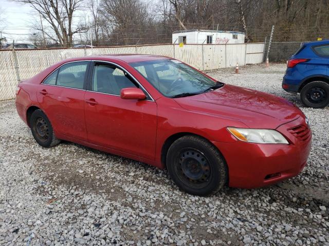 4T1BE46K98U242991 - 2008 TOYOTA CAMRY CE RED photo 4