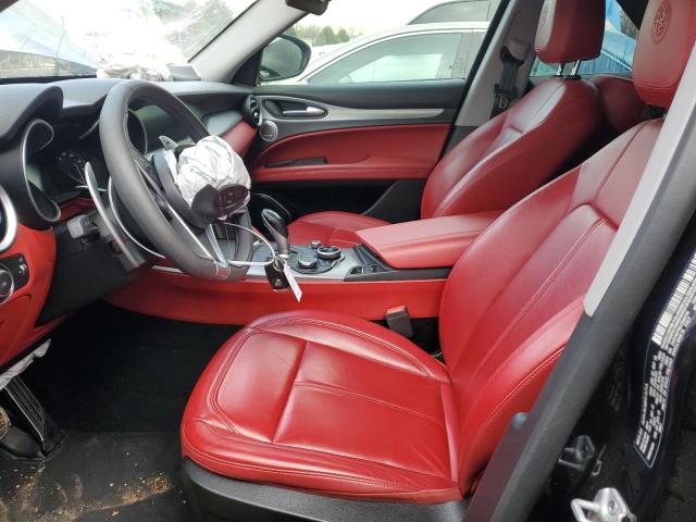 ZASFAKPN6J7B90746 - 2018 ALFA ROMEO STELVIO SPORT შავი ფოტო 7